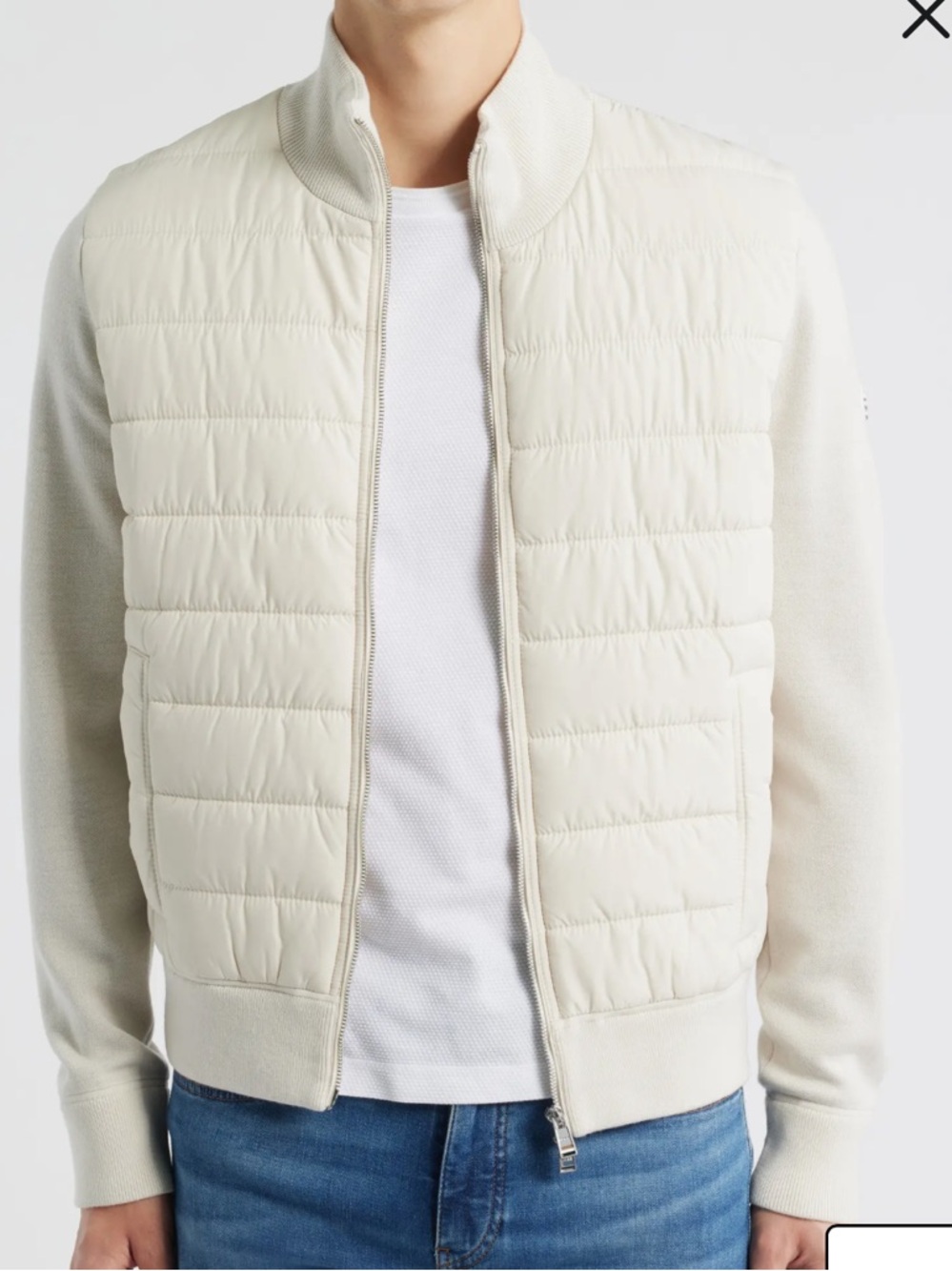 H-Hernesto Mixed Media Jacket - Picture 2 of 11